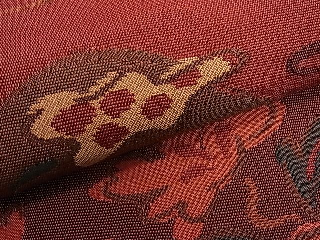 平和屋着物■六通柄袋帯 霞花文 逸品 ca4840
