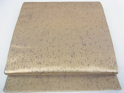 平和屋着物■六通柄袋帯 霞文 金彩 引箔 逸品 ud2648