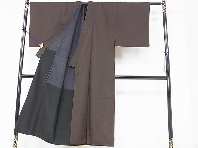 平和屋着物■男性　紬　霞文　逸品　ud2755