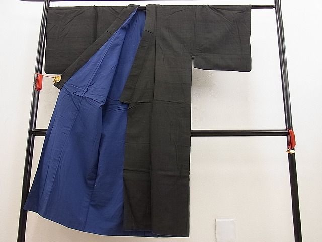 平和屋着物■男性　紬　吉祥文　逸品　BAAS1062ip