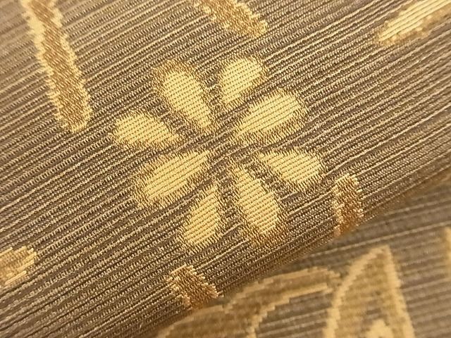 平和屋着物■六通柄袋帯 吉祥花文 逸品 n-qw0494