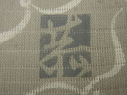 平和屋本店＊超希少 夏物 品川恭子 絽紬 網目文 逸品3s5383