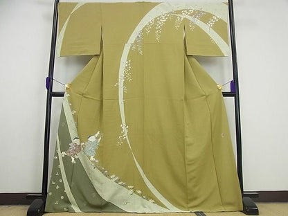 平和屋本店■極上 二代目・由水十久 本加賀友禅 訪問着 真楽 逸品3s5410