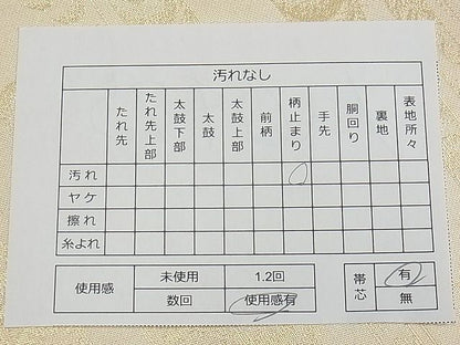 平和屋着物■六通太鼓柄袋帯　唐織　流水花文　金糸　逸品　ya0475