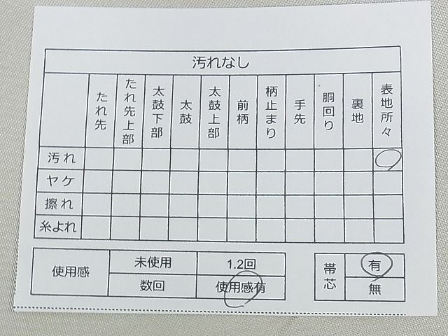 平和屋着物■太鼓柄袋帯 幾何学文様 正絹 逸品 A-hg631