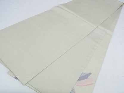 平和屋着物■太鼓柄袋帯 幾何学文様 正絹 逸品 A-hg631