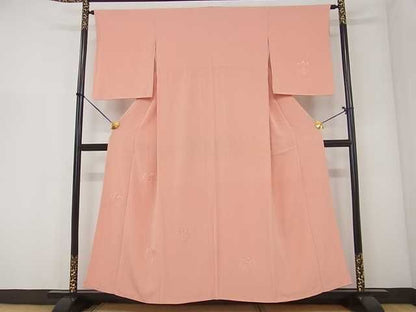 平和屋着物■付下げ　総刺繍　桐文　逸品　ma3857