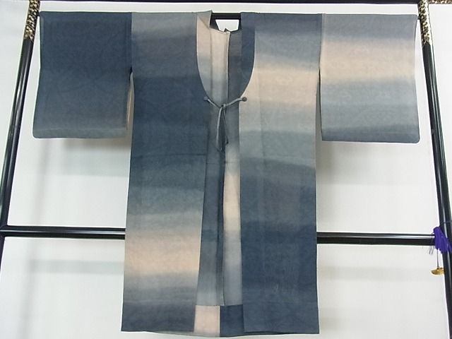 平和屋本店■極上　羽織　スリーシーズン　春夏秋　塵除け　名物裂紋紗　暈し染め　逸品　3kh1912
