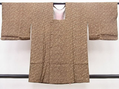 平和屋着物■道行コート　吉祥文　逸品　n-pk4409