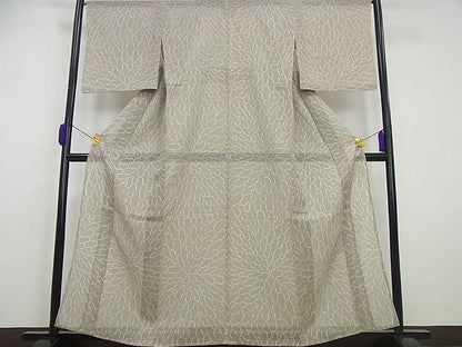 平和屋本店＊超希少 夏物 品川恭子 絽紬 網目文 逸品3s5383