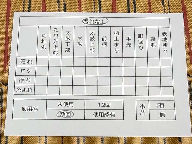 平和屋着物■六通太鼓柄袋帯 亀甲文様 逸品 ng3588