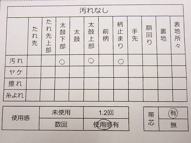 平和屋着物■太鼓柄袋帯 エ霞文 金糸 逸品 eg0945