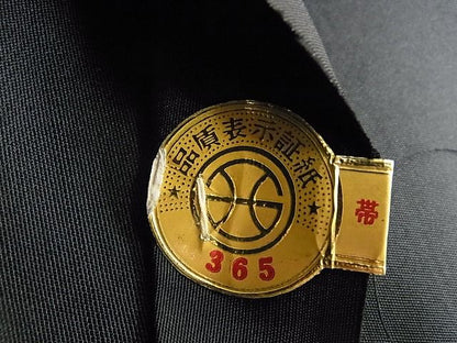 平和屋着物■幸美織物謹製 太鼓柄袋帯 手描き 菊花丸文 黒地 金銀彩 逸品 n-wu0667