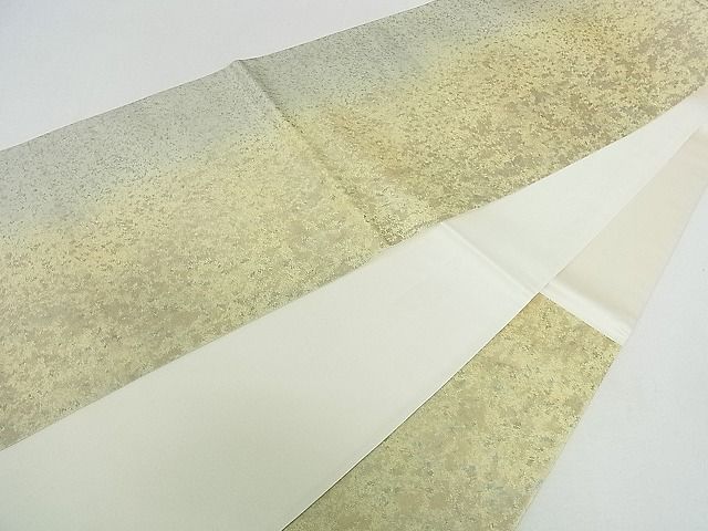 平和屋着物■六通柄袋帯　霞文　引箔　逸品　sf3433