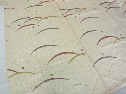 平和屋着物■付下げ　露芝文　逸品　rt3103