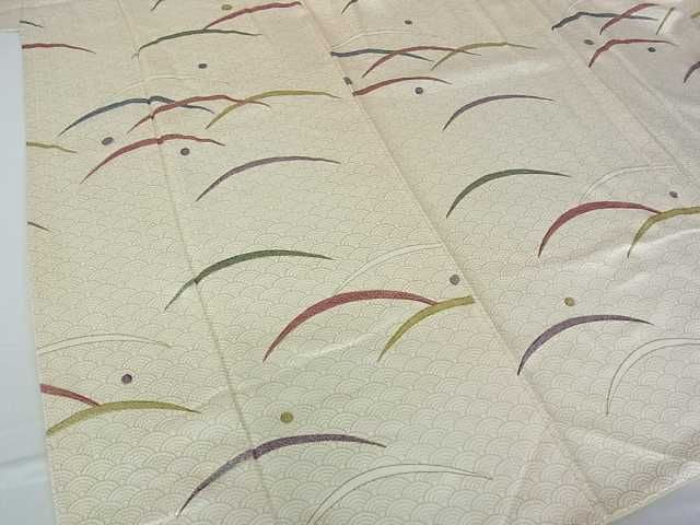 平和屋着物■付下げ　露芝文　逸品　rt3103