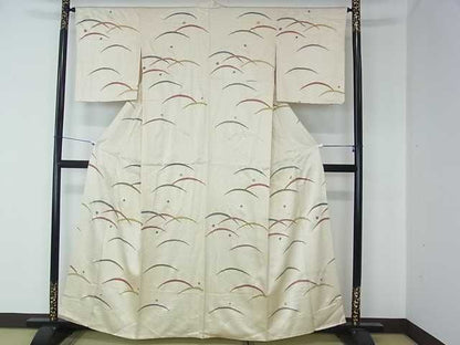 平和屋着物■付下げ　露芝文　逸品　rt3103