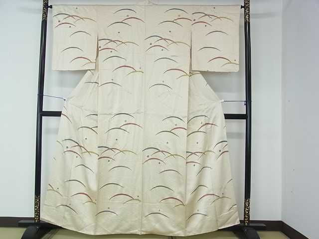 平和屋着物■付下げ　露芝文　逸品　rt3103