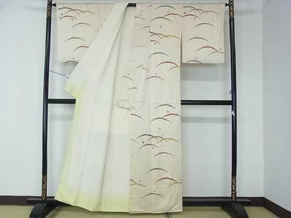 平和屋着物■付下げ　露芝文　逸品　rt3103
