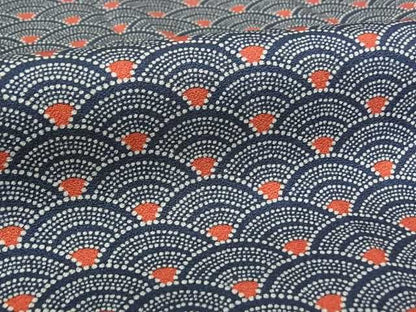 平和屋着物■付下げ　青海波　逸品　rt3108