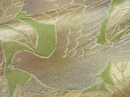 平和屋本店●極上 龍村美術織物 たつむら 六通柄袋帯 花鳥苑錦 逸品4s116