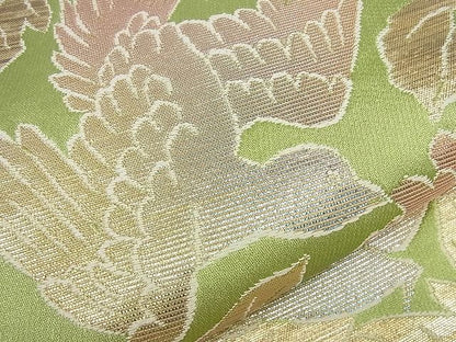 平和屋本店●極上 龍村美術織物 たつむら 六通柄袋帯 花鳥苑錦 逸品4s116