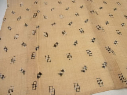 平和屋本店＊極上 夏物 芭蕉布 手積み芭蕉糸100% 証紙付き 逸品 未使用4s123