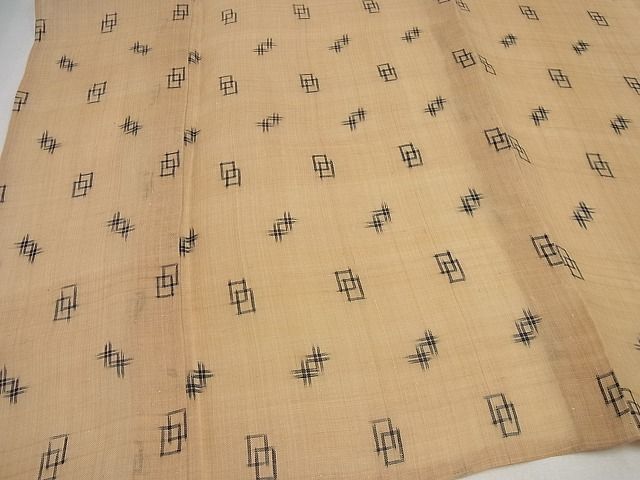 平和屋本店＊極上 夏物 芭蕉布 手積み芭蕉糸100% 証紙付き 逸品 未使用4s123