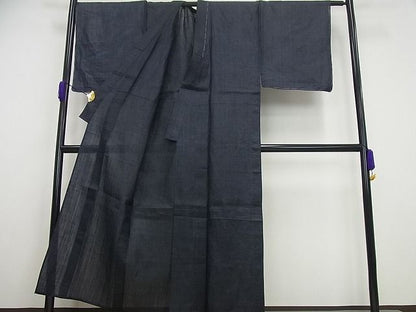 平和屋本店■希少　夏物　男性　重要無形文化財　本場宮古上布　苧麻　逸品　未使用4s186