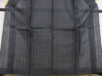 平和屋本店＊極上　夏物　重要無形文化財　本場宮古上布　苧麻　着丈162cm　裄丈68cm　逸品　未使用　4kk0106