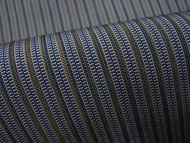 平和屋本店■極上　男性　人間国宝　甲田綏郎　精好仙台平　馬乗り袴　縞　逸品4s196
