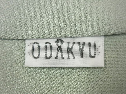 平和屋本店●極上　創業460年・千總　訪問着　駒刺繍　霞草花文　金彩　小田急扱い　逸品4s314