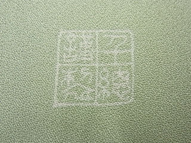 平和屋本店●極上　創業460年・千總　訪問着　駒刺繍　霞草花文　金彩　小田急扱い　逸品4s314