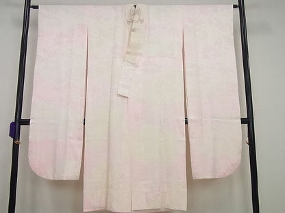 平和屋本店●極上　創業460年・千總　振袖・長襦袢セット　駒刺繍　更紗花唐草文　金彩　半衿刺繍　逸品4s316