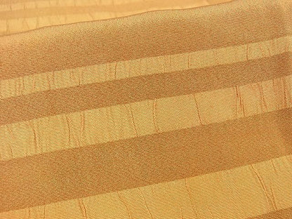 平和屋着物■道行コート　横段文　逸品　mz4405