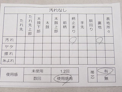 平和屋着物■六通柄袋帯 立波吉祥文 銀糸 逸品 ya1143