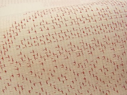 平和屋着物■上質な紬　エ霞風景文　逸品　vf8932
