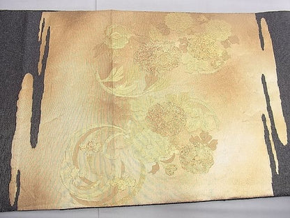 平和屋着物■太鼓柄袋帯 千尋庵 平安五彩 花丸文 金糸 逸品 n-gt3855