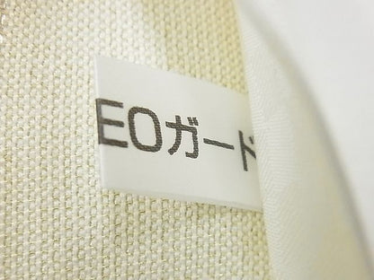 平和屋本店■極上　金彩友禅　卓越技能者・名工・和田光正　六通太鼓柄袋帯　菱重ね花文　逸品4s481
