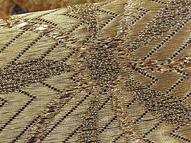 平和屋着物■六通柄袋帯 舞蝶文 金銀糸 逸品 CAAA2549ze