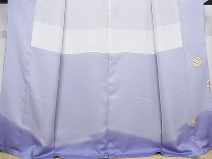 平和屋本店●極上　創業460年・千總　訪問着　駒刺繍　花蝶丸文　金彩　正絹　逸品　未使用　KAAA0443kk4