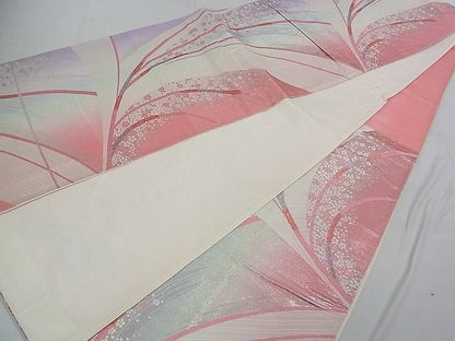 平和屋着物■六通柄袋帯 舞花文 金銀糸 逸品 DAAB0064ud