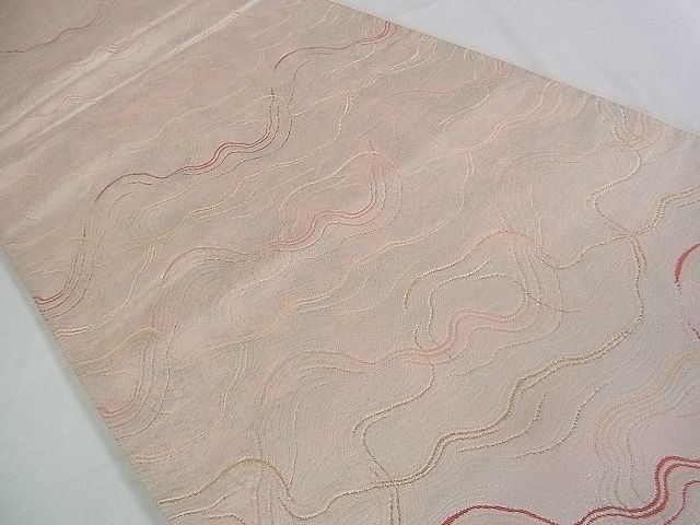 平和屋着物■六通柄袋帯 よろけ縞 逸品 DAAB0065ud