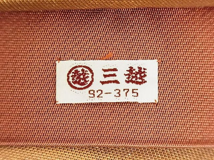 平和屋着物■六通柄袋帯 唐織 草木染 小袖 吉祥文様 金糸 三越扱い 正絹 逸品 AAAC2195Aog