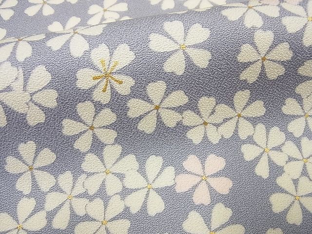 平和屋本店■極上　創業460年・千總　訪問着　舞花文　暈し染め　金彩　逸品　未使用4s589