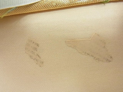 平和屋着物■西陣 六通柄袋帯 ふくれ織 花菖蒲 金糸 逸品 n-te1917