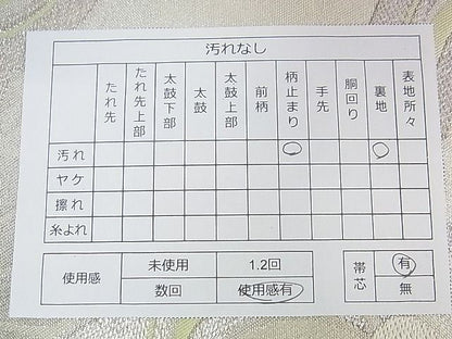 平和屋着物■六通柄袋帯 花菱文 金銀糸 逸品 DAAB1043jm