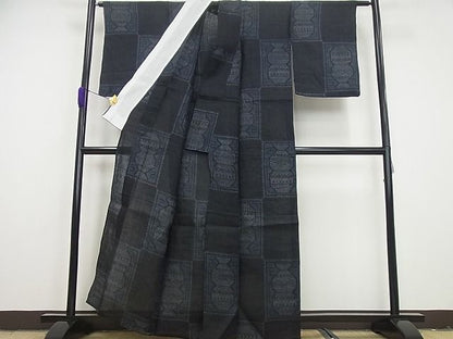 期間限定セール40％off■極上　夏物　重要無形文化財　本場宮古上布　苧麻　逸品4s637