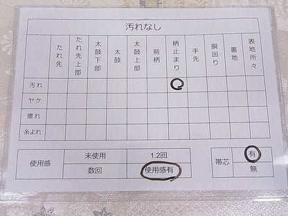 平和屋着物■六通柄袋帯 京洛山水 プラチナ二重箔 正絹 逸品 AAAC8309Agk