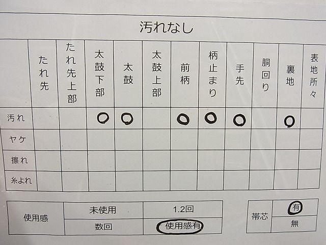 平和屋着物■六通柄袋帯 唐織 束ね熨斗慶長花文 金銀糸 逸品 n-ea1910